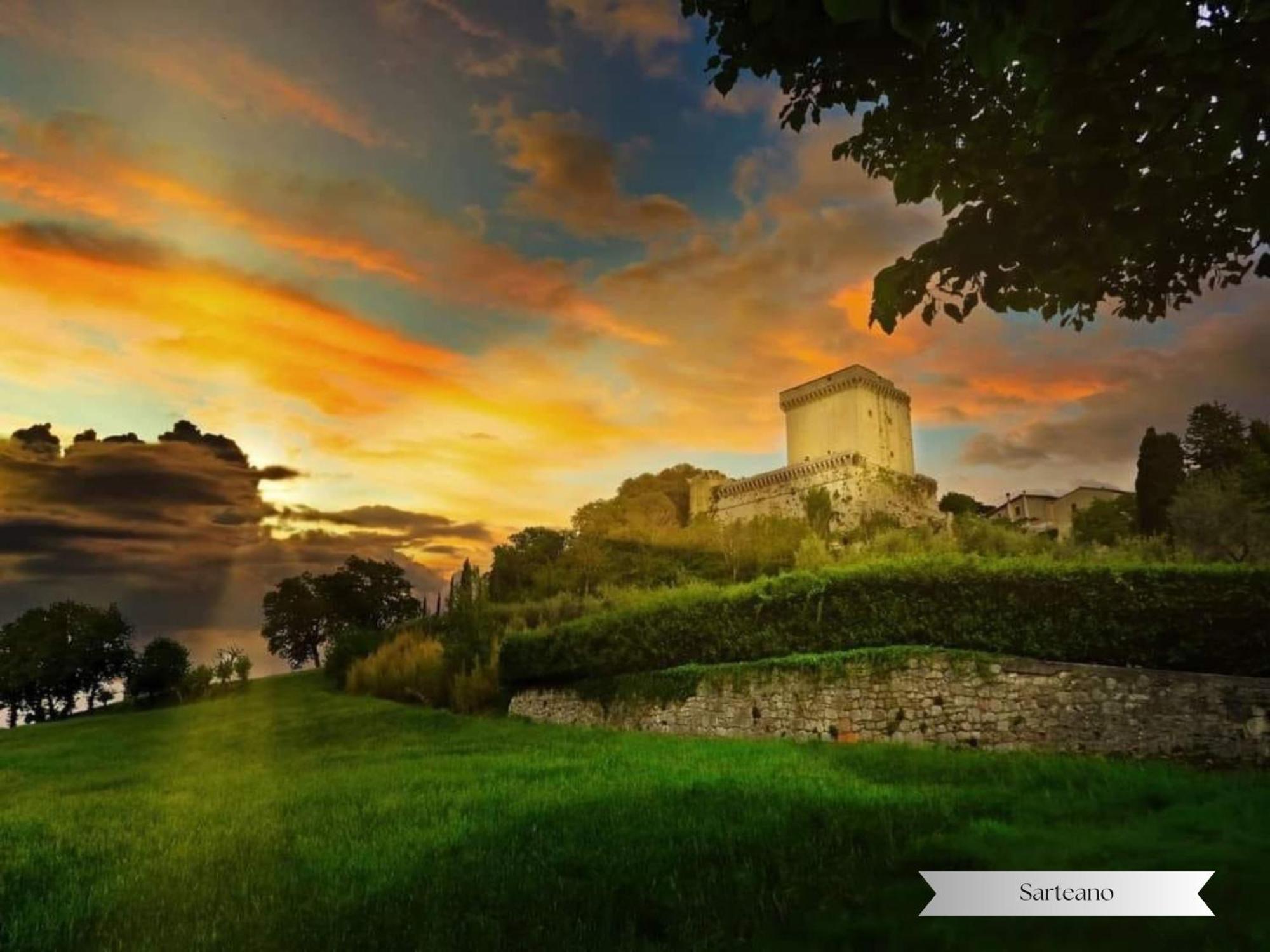 La Corte Del Podesta Sarteano Buitenkant foto